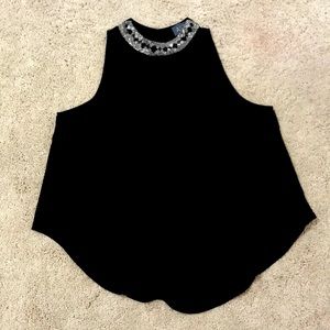 ASTR black top with silver detailing